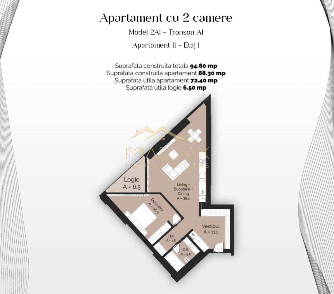 Proiect rezidențial // Apartamente 1-5 camere // Finalizare 2026 - Poză 34