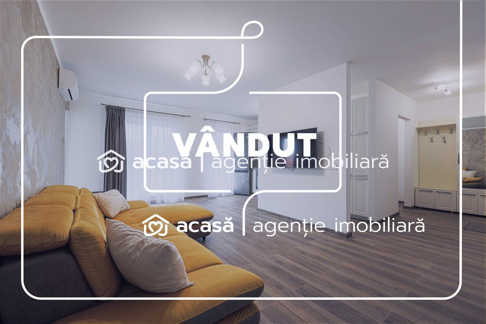 VÂNDUT! Apartament  modern și luminos într-un bloc nou din 2022 - Poză 1