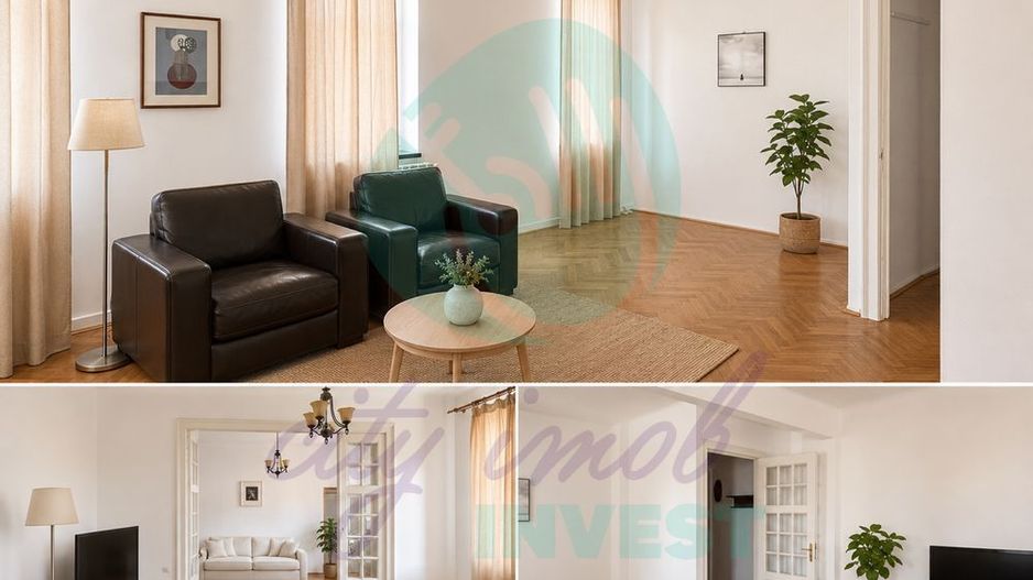 Două apartamente într-o vilă eleganta | Zona Unirii – Romulus | 129 mp - Poză 4
