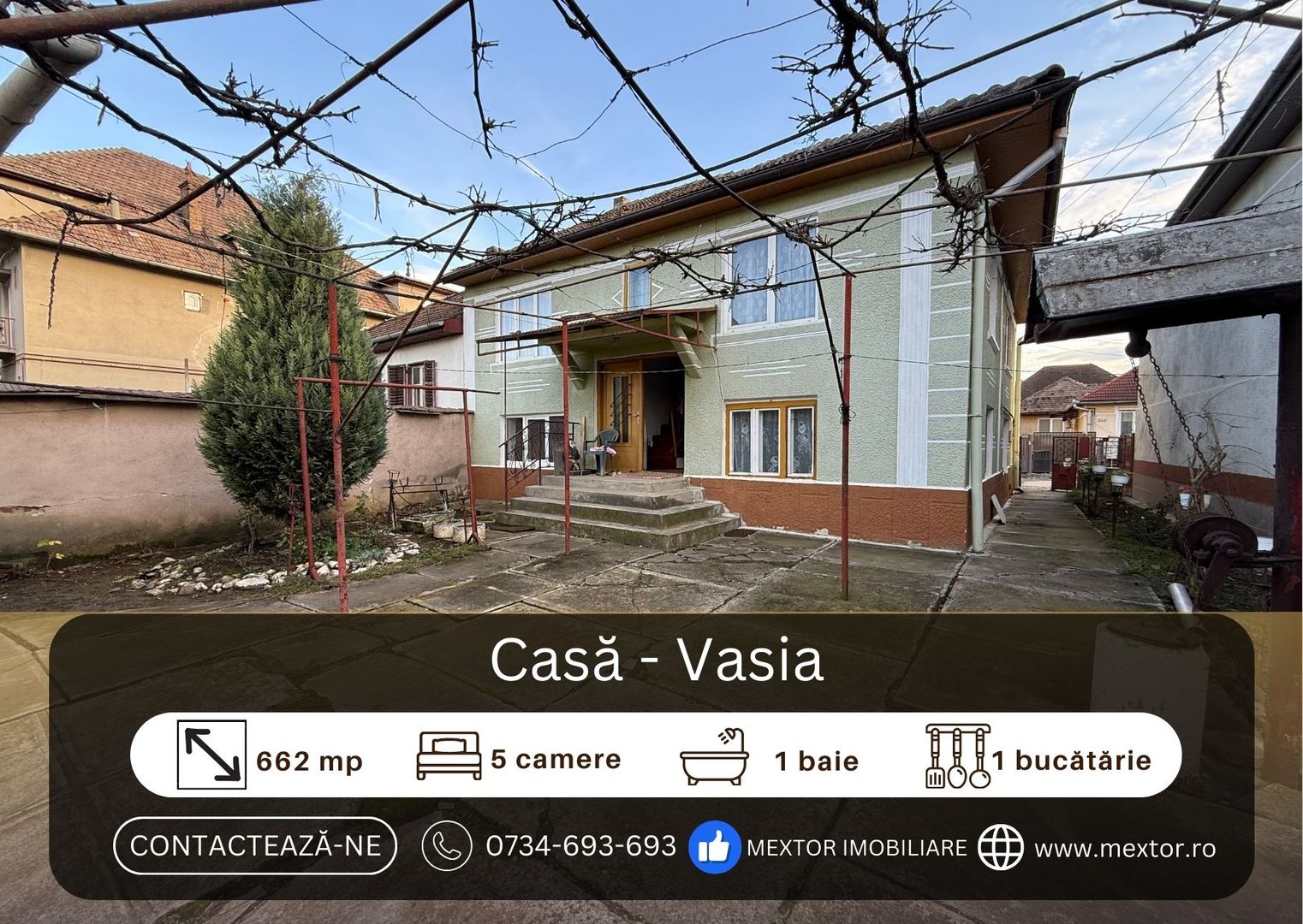 Casa de 5 camere, Semi-Central, Medias - Poză 1