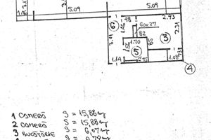 2 camere 50 mp etaj 1 Floreasca-Mozart | bloc reabilitat - Schiță 9