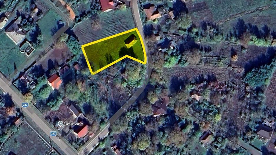 Teren intravilan 1450 m2 în Dobrovăț, Iași – casă bătrânească, la 600 m de Primărie - Poză 1