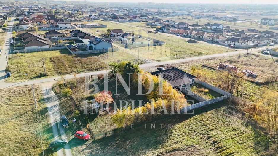 Teren intravilan imprejmuit, vegetatie matura 1200mp Sag Manastire - Poză 3