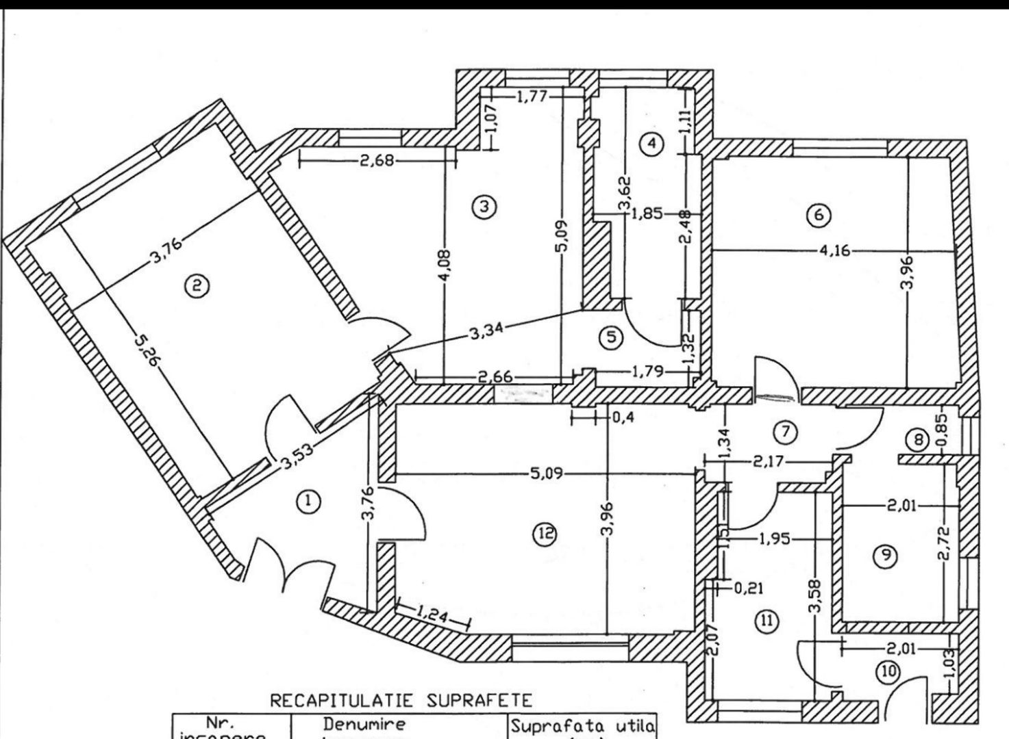 * GALDAN APARTMENTS * PARVAN * TOTUL NOU * - Schiță 17