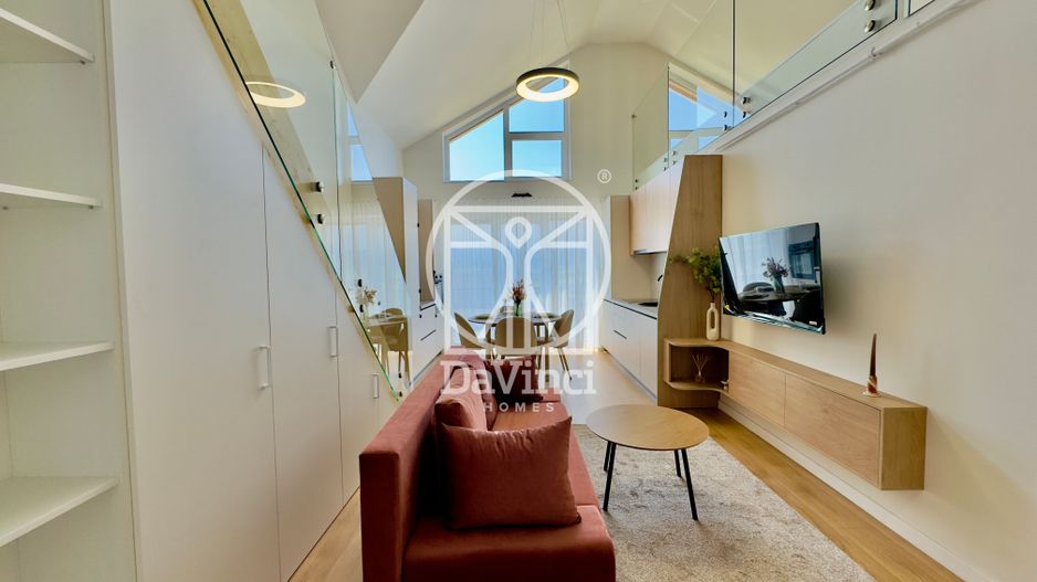 Penthouse 3 camere, finisat la alb, aer conditionat (NCL-3A-Ra-ap.8) - Poză 1