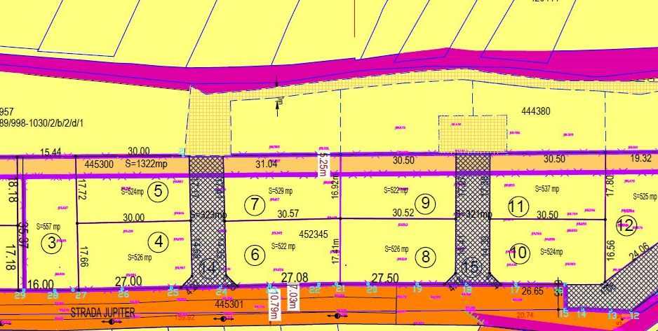 Braytim – Calea Urseni | Parcelele 522–597 mp | 1-2 Fronturi | P+1E+ER/M - Poză 1