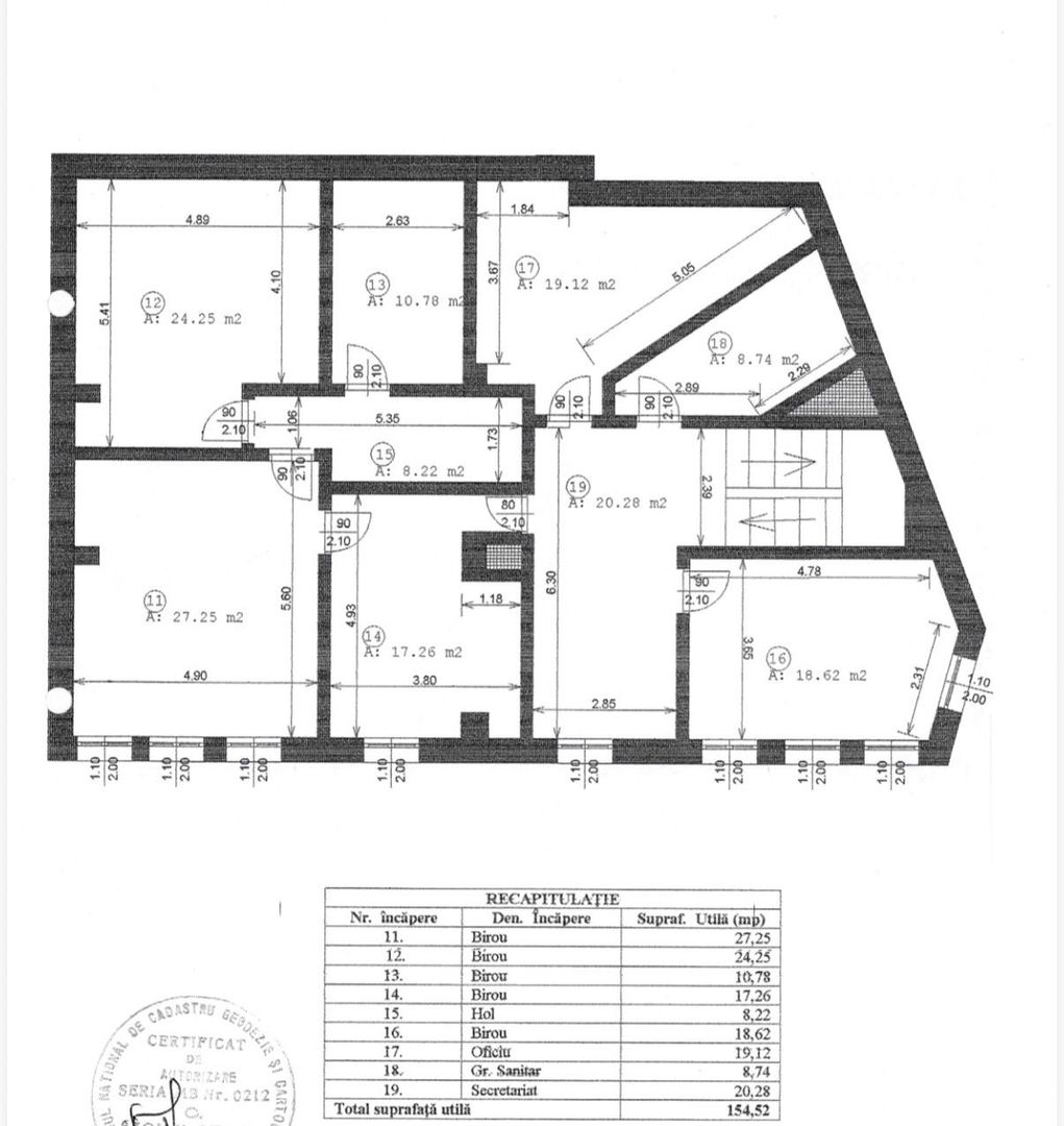 Cladire Vulcanescu / Berzei | Dinicu Golescu | Gara de Nord - Schiță 3