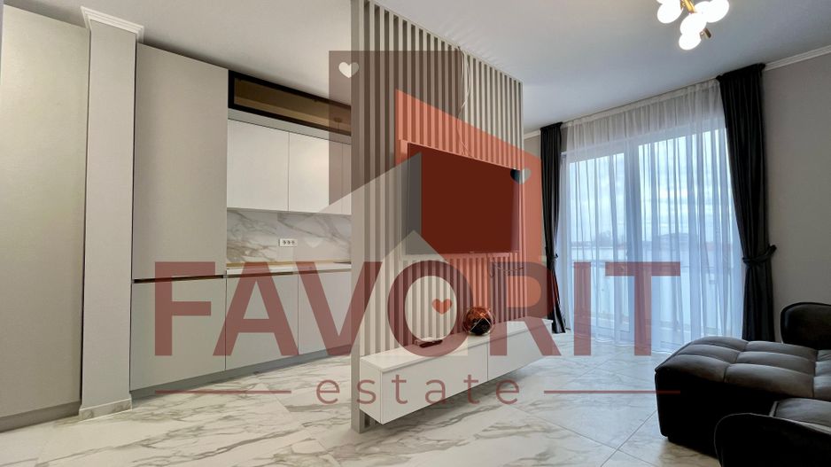 Apartament cu 1 camera mobilat si utilat in bloc nou - Poză 2