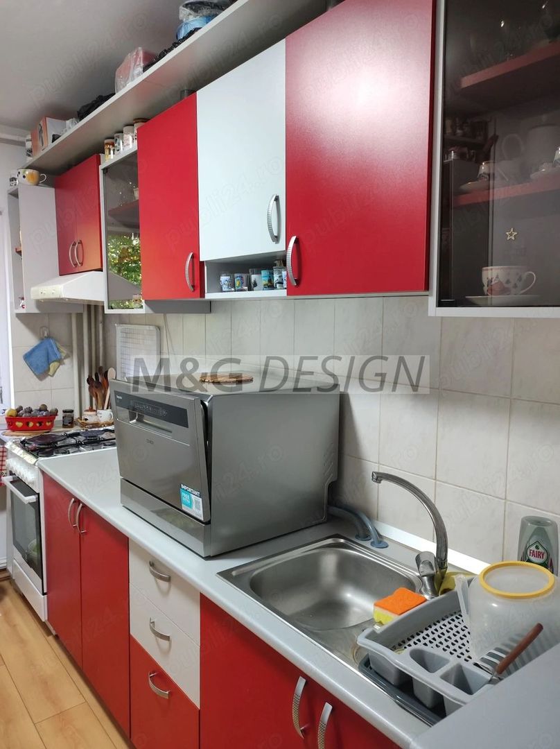 Apartament 2 camere Girocului etaj 1 cu centrala - Poză 8