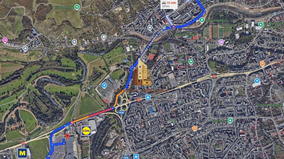 | Apartament cu 3 camere de vanzare | Cartierul Grigorescu | Etaj intermediar | - Poză 9