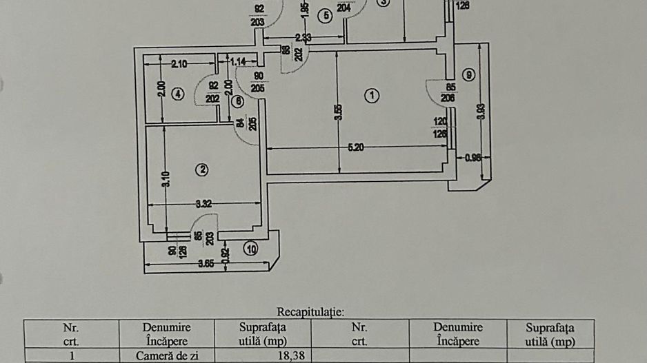 AP. 2 CAMERE PRELUNGIREA GHENCEA, CENTRALA, MOBILAT/UTILAT, COMIS 0% - Schiță 15
