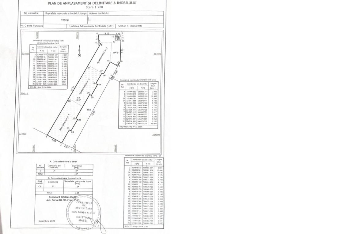 APARTAMENT 60 mp UTILI , 3 CAMERE DECOMANDATE -ZONA GAZELEI - Poză 18