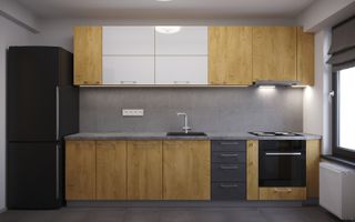 Apartament 3 camere de inchirat Rond OMV Pipera Curte proprie 45M - Poză 5