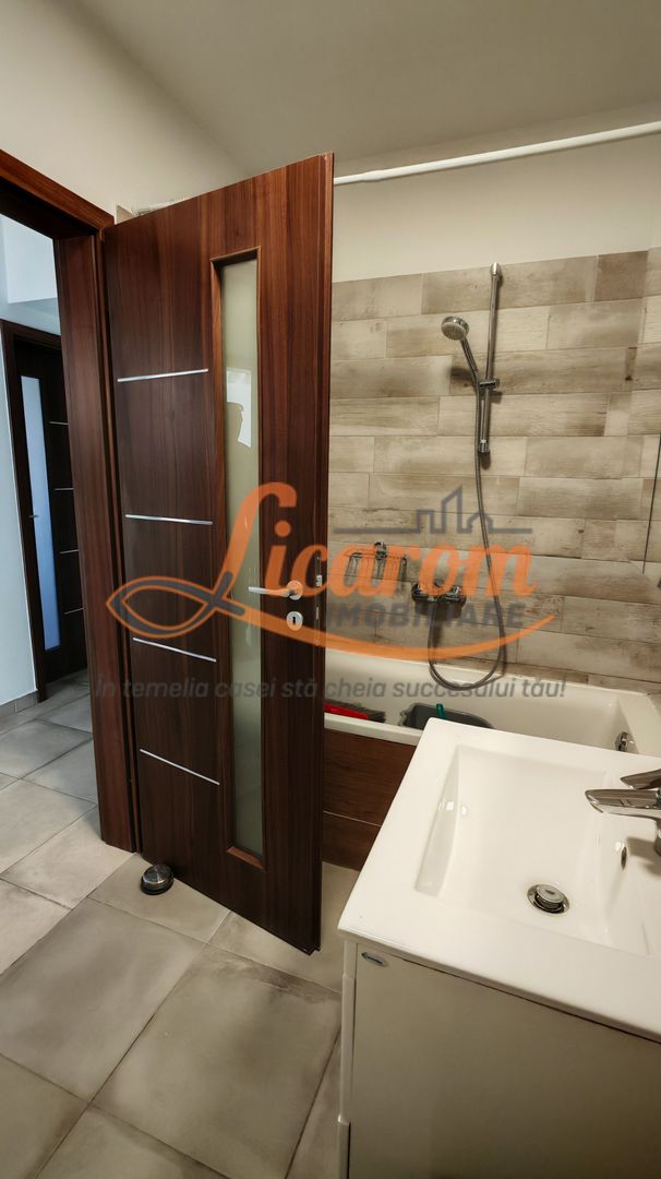 Apartament 2 camere,decomandat,bloc NOU,zona Judetean,mobilat,utilat - Poză 10