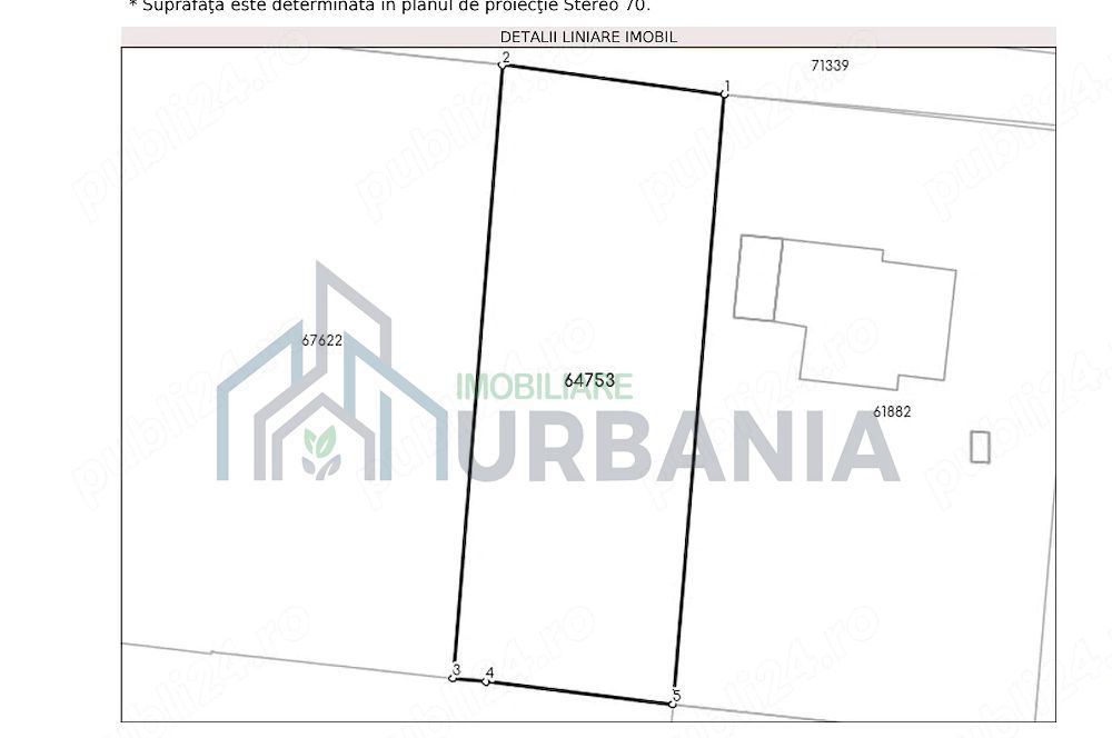 Teren intravilan 933 mp, Valea Lupului, str. Magnoliei - Poză 1