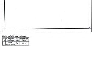 Teren de Vânzare 618 Mp. cu deschidere la strada Eugen Barbu-Mogoșoaia - Schiță 2