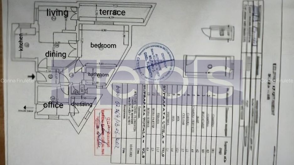 APARTAMENT 3 CAMERE SPECTACULOS ULTRACENTRAL 80MP CENTRALA PROPRIE CREDITABIL - Poză 14