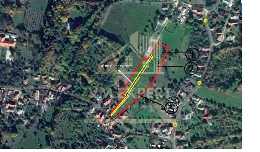 TEREN INTRAVILAN, 1700 MP, VOINESTI - LERESTI, PRET 17000 EURO - Poză 2