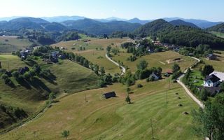 Teren intravilan 3.908 mp în Ciocanu – vedere panoramică spre Munții Bucegi - Poză 4