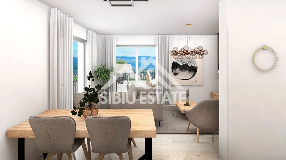 Apartament Penthouse 3 Camere, Finisat, Parcare Interioara,Comision 0 - Poză 4