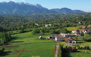 Teren intravilan 1.495 mp | Bran- Tohanu Nou | Vedere Bucegi | Deschidere 45 m