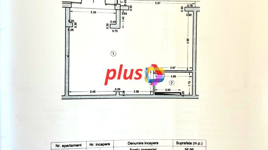 Spatiu comercial zona Coresi  - 124 mp - Poză 8