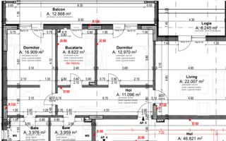 AP. 3CAM. SPATIOS, BLOC PREMIUM  P+4 / PALLADY ,METROU N. TECLU! - Poză 1