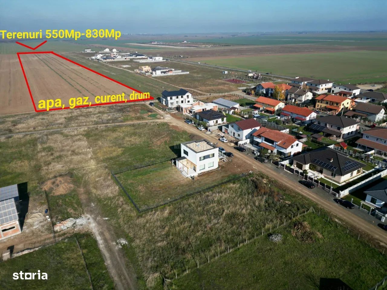 Teren de vanzare in Sanandrei – Perfect pentru casa sau investitie - Poză 3