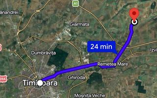 Teren intravilan 1.600 mp, Ianova – toate utilitățile, front 18 ml - Poză 3