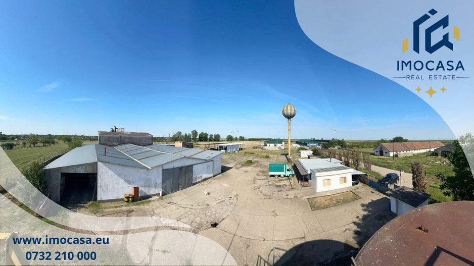 Hala industriala, depozitare vanzare,inchiriere Seitin Arad 10 km vamă - Poză 1