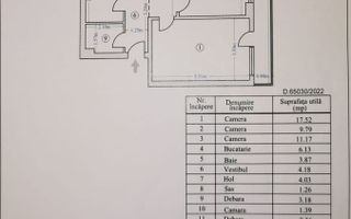 Apartament Luminos 3 camere.  Parc Tineretului. Piata Norilor. - Poză 19