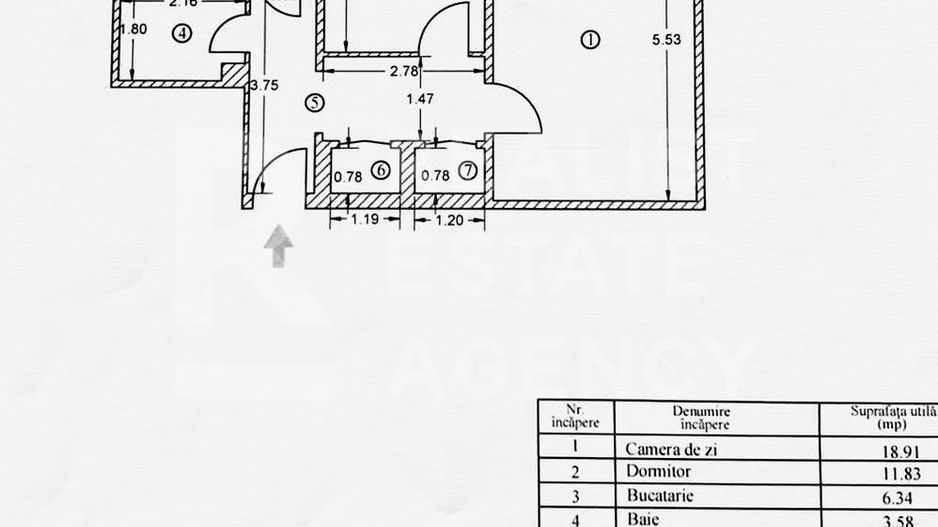 Vânzare, apartament, 2 camere, str. Mașina de Pâine - Poză 11