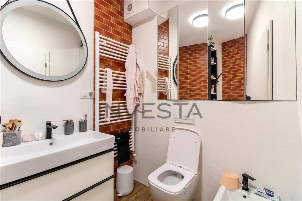 Apartament 3 camere 68 mp utili cu terasa, bloc nou, zona Borhanci - Poză 14
