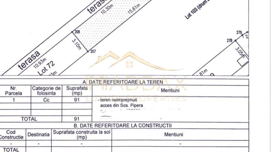 Apartament  Smart tip duplex *155mp* / *111mp* gradina / Aviatiei - Schiță 36