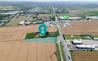 Teren 7653mp cu PUZ aprobat DN Arad Oradea - Poză 1