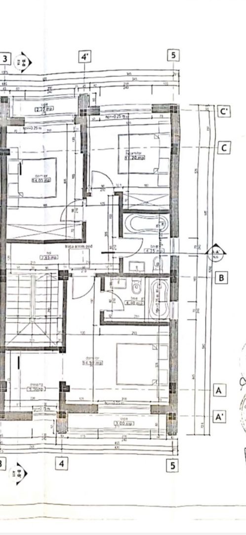 Popesti-Leordeni vila P+1+M 5 camere - Schiță 11