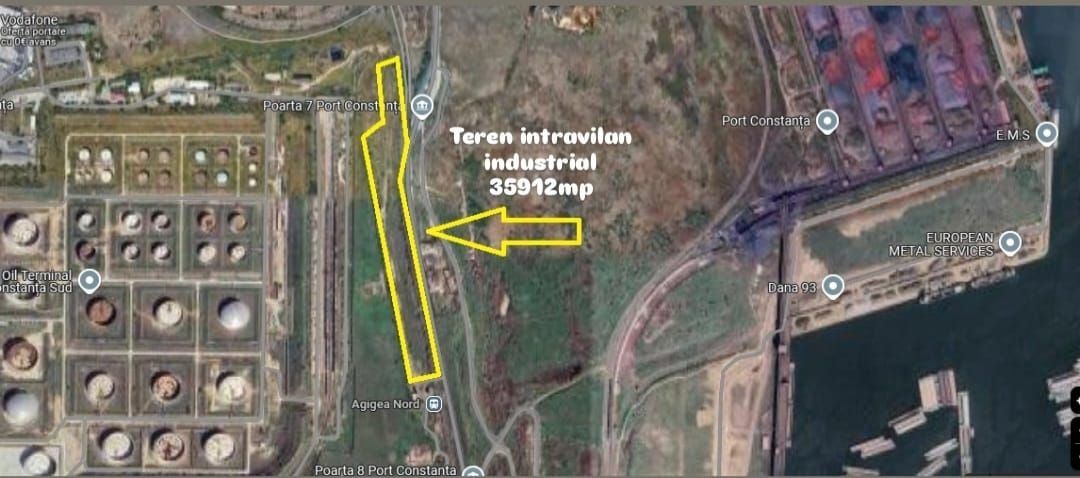 Teren industrial de vanzare, zona Poarta 7, Constanta - Poză 3