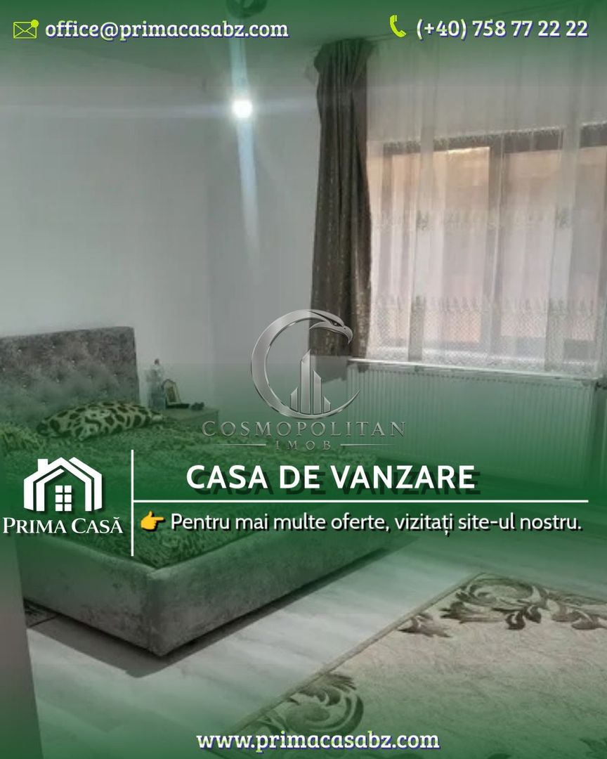 Casa noua ~ comuna Vadu Pasii/BZ ~ 5 camere ~ 170mp utili ~ finisaje moderne ~ - Poză 1