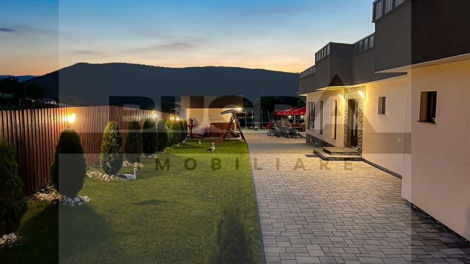 Casa exclusivista cu piscina, 150mp, teren 1500mp, zona Somesu Rece - Poză 4