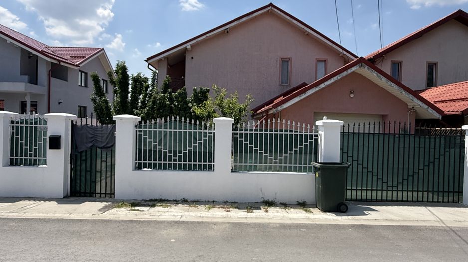 Vila P+1 cu terasă 255 mp + garaj 22,5 mp si teren 417 mp-Berceni ! - Poză 44