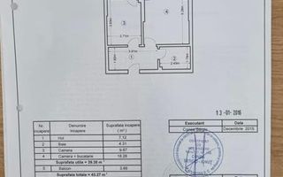 Apartament 2 camere de vanzare Cartier Latin - Poză 8