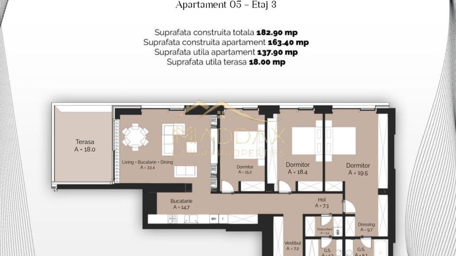 Proiect rezidențial // Apartamente 1-5 camere // Finalizare 2026 - Poză 74