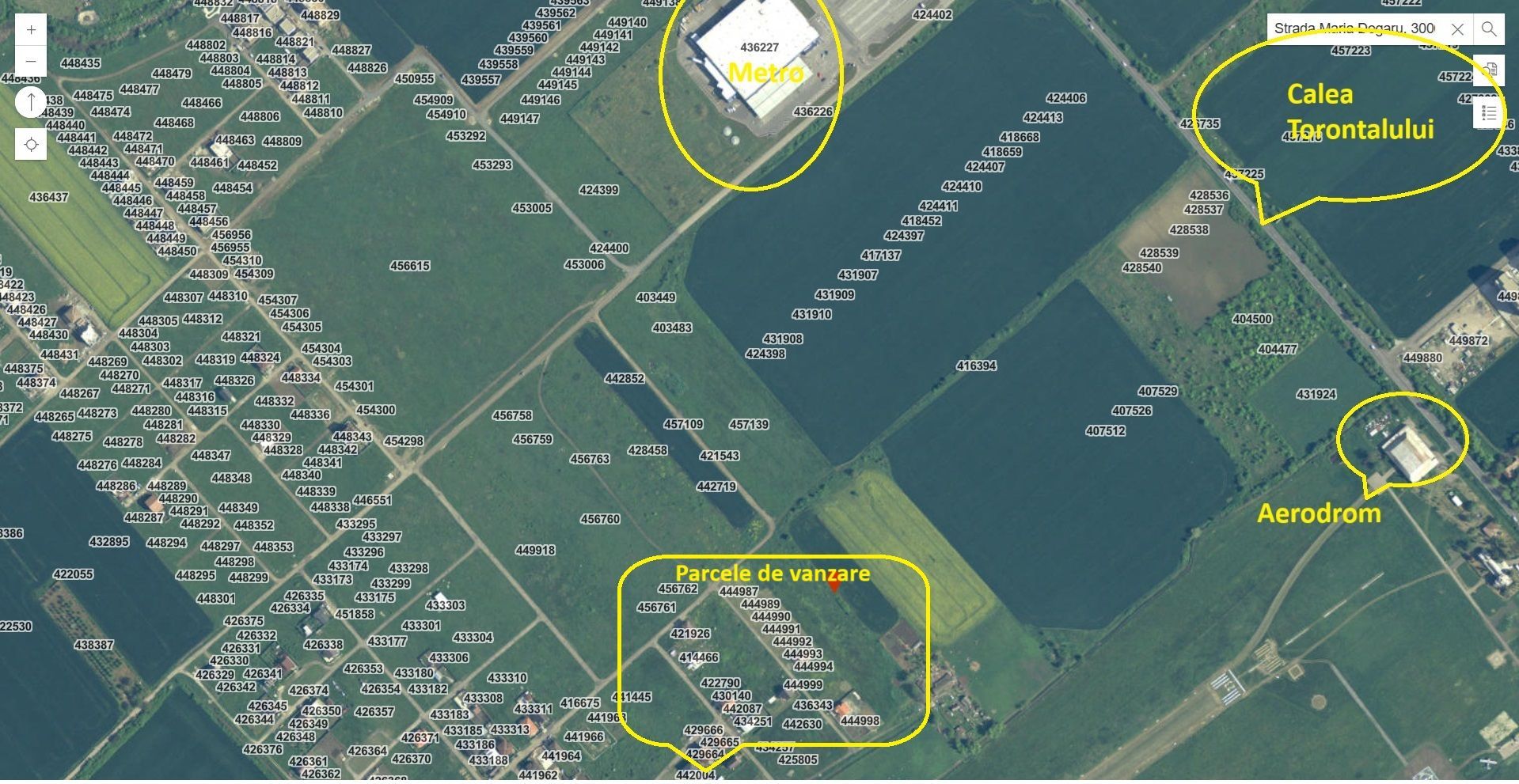 Parcelele intravilane | 635 mp | Toate Utilitățile | Calea Torontalului-Metro 2 - Poză 1