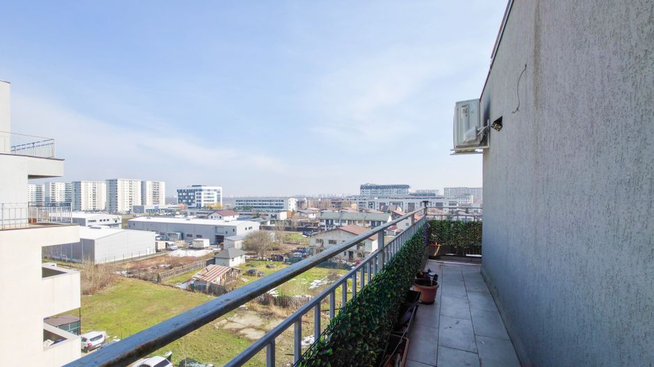 Apartament 2 camere Bragadiru Alunului, mobilat, balcon 19mp, parcare - Poză 17