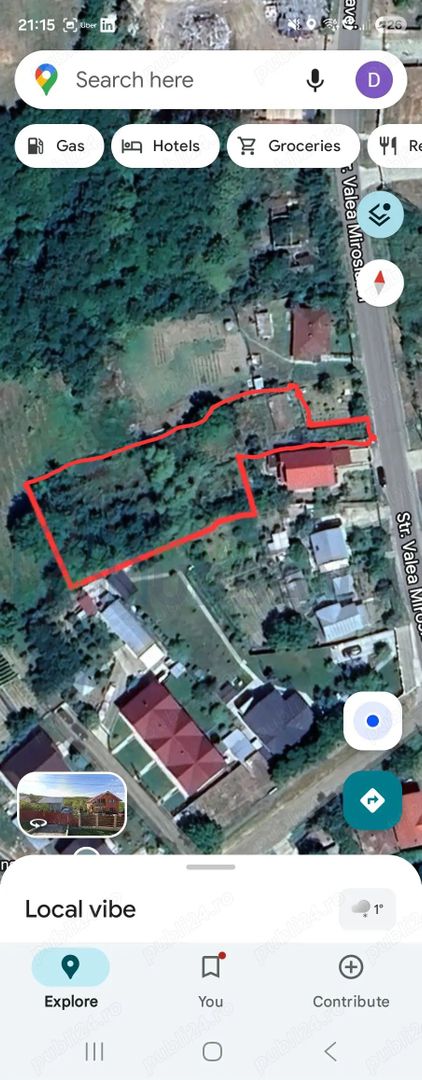 Inchiriez teren 1600mp Miroslava Iasi - Poză 1