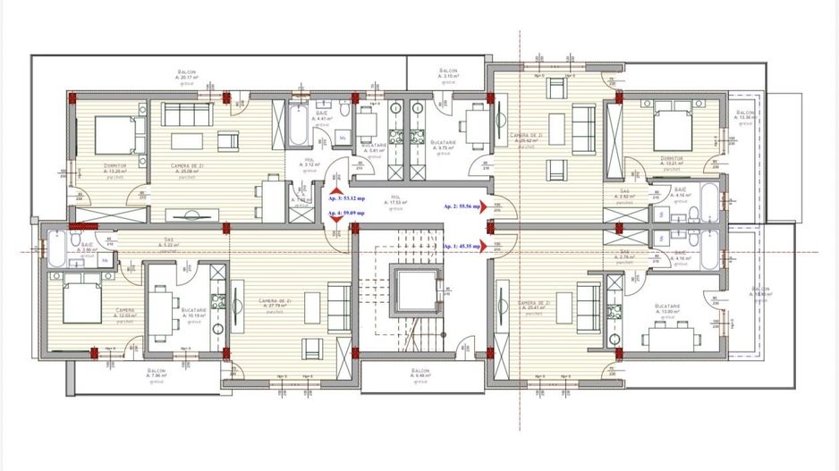 Teren cu autorizație | apart-hotel | 2S+3R+ER | Bună Ziua - Poză 9