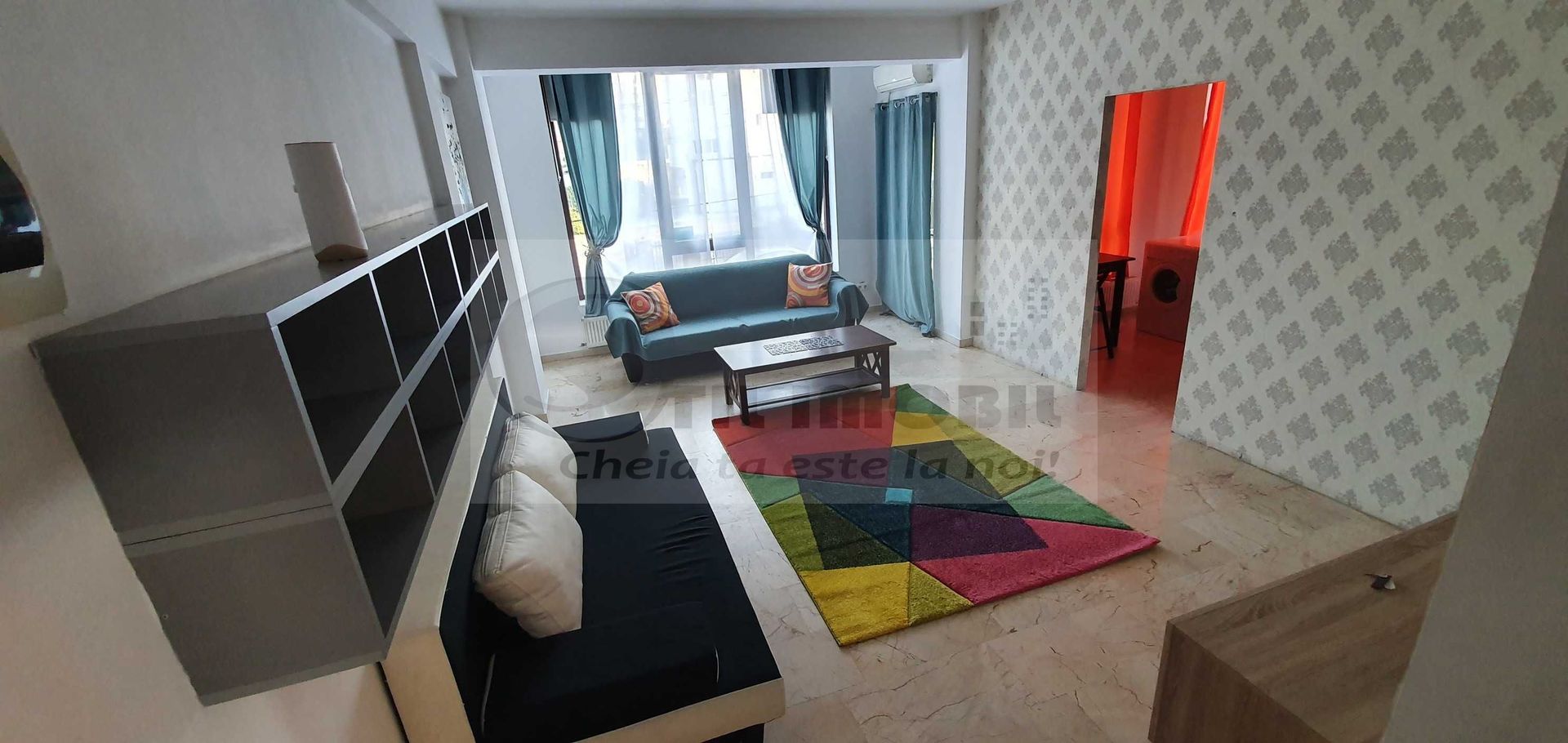 Închiriez apartament 2 camere mobilat – 5 minute de Palas Mall - Poză 2