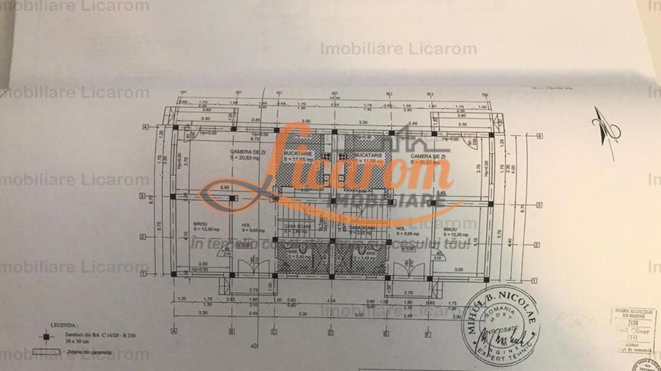 Vila Stupini P+E, 5 camere,curte,acces auto.(Parte Duplex) - Poză 16