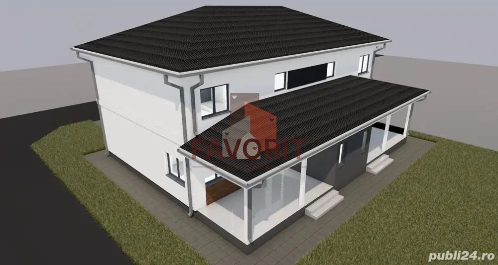 Duplex cu 4 camere de vanzare - Mosnita Noua. Zona Excelenta. - Poză 3