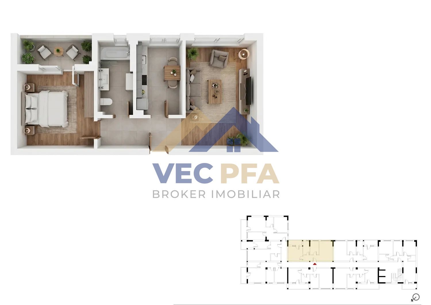 DISCOUNT 3-5% Apartamente 2 Camere Decomandate | Comision 0% - Poză 8